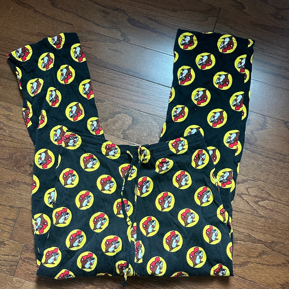 Kids Black Character Print Joggers